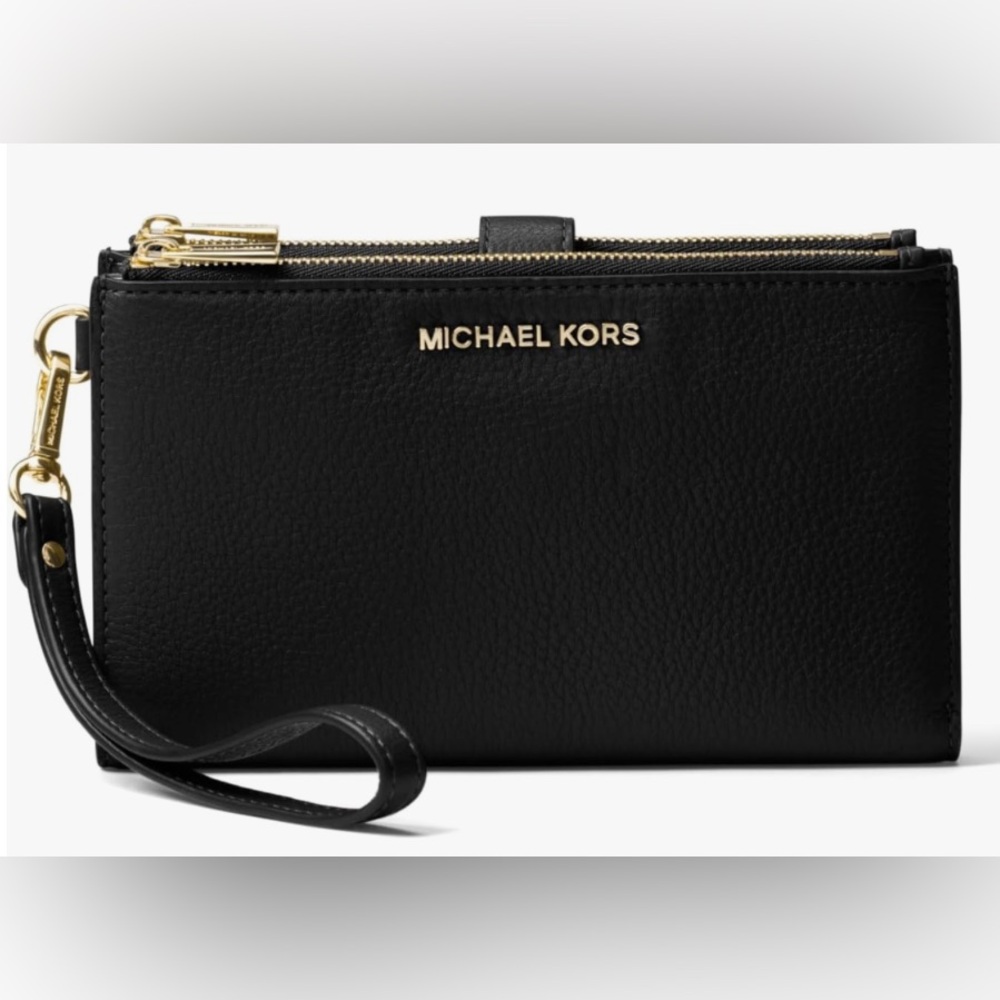 Michael Kors Black Wristlet Wallet